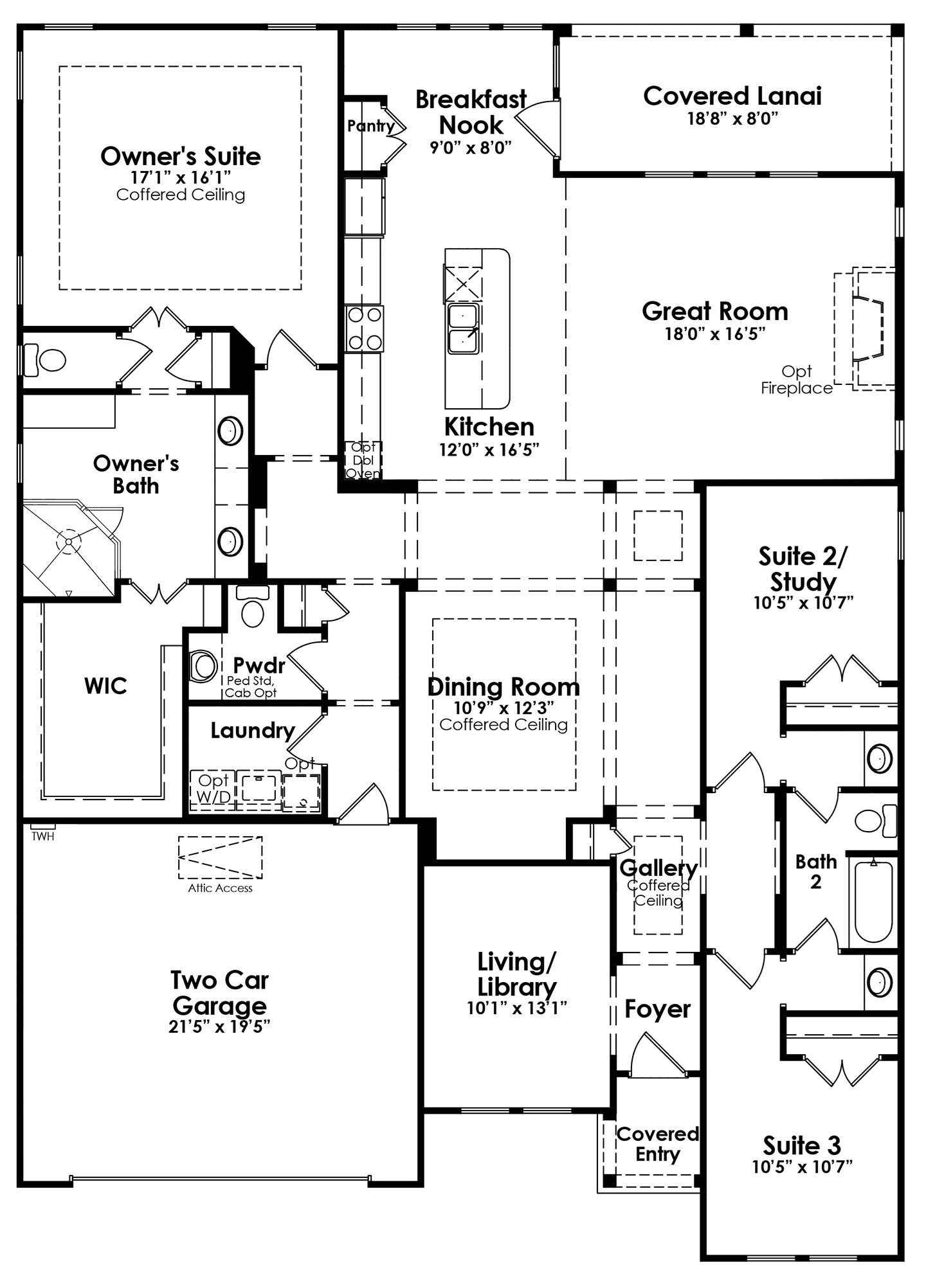 Oakside Model Home At Cresswind Peachtree City