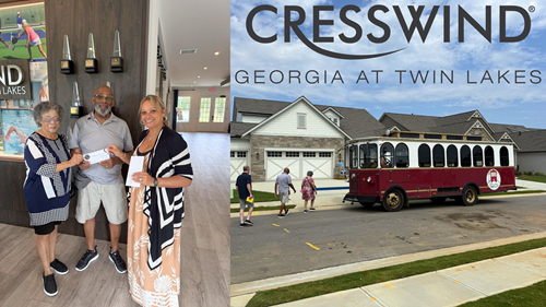 Cresswind Georgia at Twin Lakes Hosts Anniversary Event Cresswind Georgia at Twin Lakes Hosts Anniversary Event
